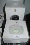 *Google Nest Learning Thermostat, and Smoke Alarm