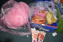 *Quantity of Bows, Ribbons, and Voile