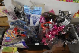 *Foil Spray Table Centrepieces