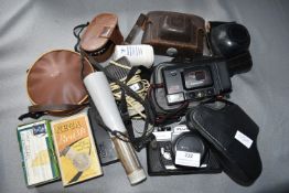 Vintage Cameras Including Fujica STX-1 35mm Film Camera
