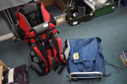 Hom Com Child Carrier Backpack, and a Vintage Cob Master Backpack