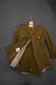 *Fancy Dress Army Soldier Costume with Badges and Buttons