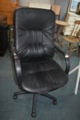 Black Office Swivel Chair (AF)