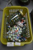 Quantity of Vintage Glass Marbles