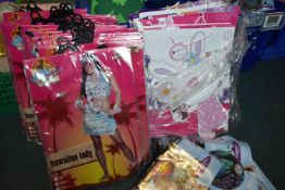 *Party Novelties Including Gift Bags, Singing Halloween Balloons, Iron Lady Fancy Dress Outfit, etc.