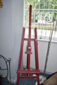 Painted Wooden Easel