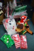 New Christmas Clothing, Soft Toys, etc.