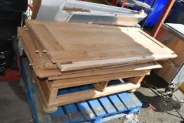 Reclaimed Solid Pine Wardrobe (no drawers, for restoration)