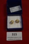 Pair of 9ct Gold Ear Studs 1.3g