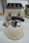 Delonghi Four Slice Toaster, and a Whistling Kettle
