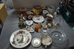 Decorative Pottery and Glassware Including Hornsea etc.