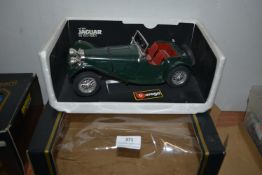 Bburago Jaguar SS100 Diecast Scale Model