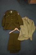 *Fancy Dress Army Soldier Costume with Badges and Buttons