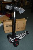 New Folding Scooter with Packaging