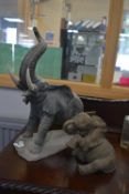 Pair of Elephant Ornaments