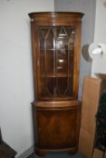 Astral Glazed Corner Cupboard