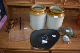 Retro Serving Dishes, Victorian Pots, and Tortoises, etc.