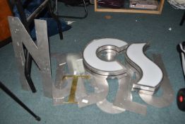 Assorted Metal Letters