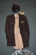 *Fancy Dress Army Uniform Jacket, Shirt, and Cap