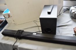 Soony Soundbar and Subwoofer