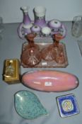 Pottery & Glassware Including Old Folley and Mailing
