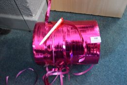 *Large Spool of Pink Foil Ribbon