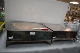 *Two EPNS Cake Stands