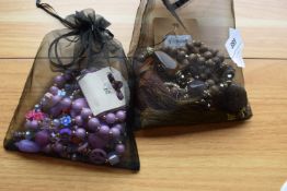 *2x Packs of Costume Jewellery