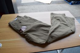 *Jachs Camel Trousers Size: 34x30
