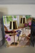 *Mikasa 2pc Touch Control LED Lamp Set