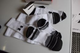 *Under Armour Socks 3pk Size: 10-14