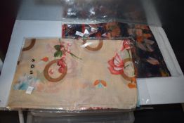 *Dark Blue & Orange Scarf, and a Beige Scarf