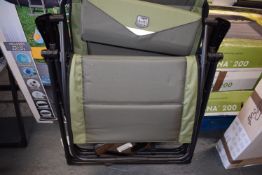 *Timber Ridge Garden Lounger with Foldout Cup Holder