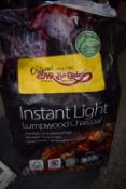 *Bag of Instant Light Lump Wood Charcoal