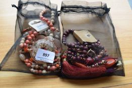 *2x Packs of Costume Jewellery