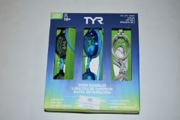 *Tyr Junior Swimming Goggles 3pk