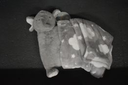 *Little Miracles Snuggle Me 2pc Blanket & Cushion Set