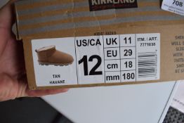 Kid’s Shearling Ankle Boots Size: 11