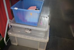 *Three Storage Boxes