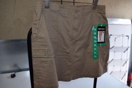*Briggs Camel Skirt Size: XL