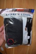 *32 Degrees Heat Black Fleece Lined Base Layer Pants Size: L