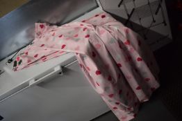 *Pink Door Length Eyelet Curtains