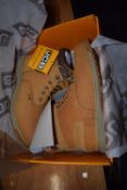 JCB Workwear 5CX/H Honey Buffalo Nubuck Safety Footwear Size: 6
