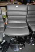 *Gray Gas-lift Barstool