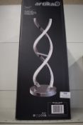 *Artika Swirl LED Table Lamp