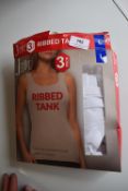 *Jezebel Ribbed Tank Tops 3pk Size: L