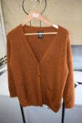 *Max & Mia Tan Buttoned Cardigan