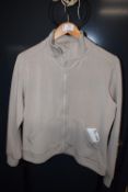 *Mondetta Beige Long Sleeve Full Zip Top Size: S