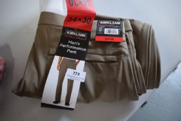 *Kirkland Men’s Performance Pants Size: 34x30
