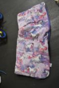 *Ashford Home Kid’s Plush Unicorn Sleeping Bag